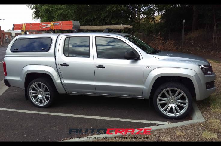 VOLKSWAGEN AMAROK GATSBY SILVER MACHINED FACE